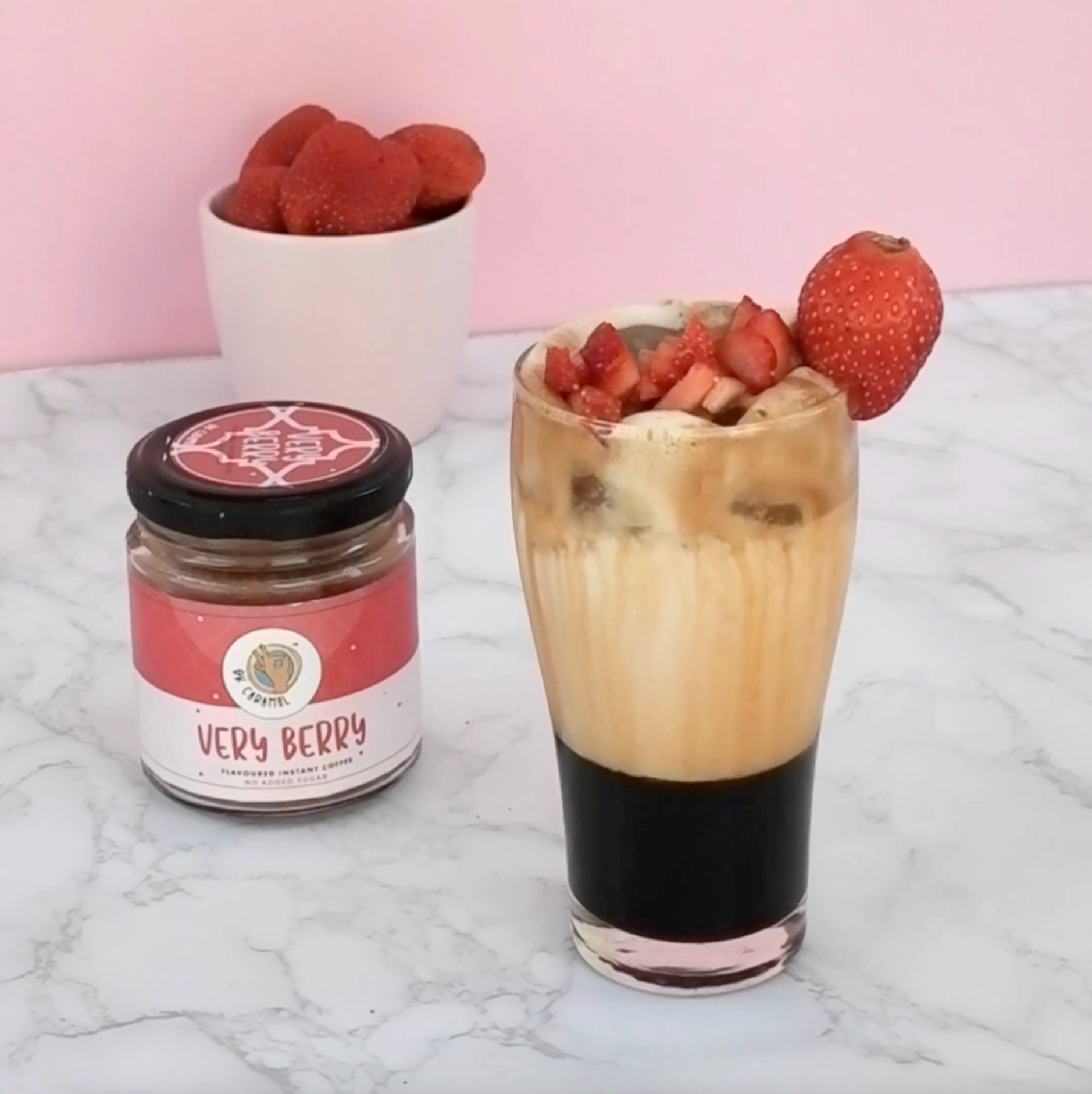 Natural Berry Instant Coffee | Best Okcaramel instant coffee in India | coffee recipe | instant coffee recipe