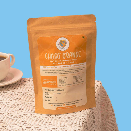 Choco Orange Instant Coffee | 150gm Refill Pack